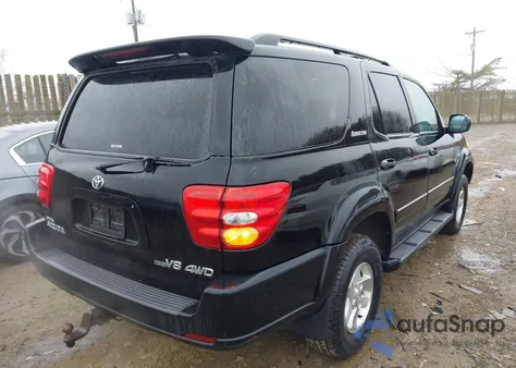 2002 Toyota Sequoia Limited V8 z USA, uszkodzony, nr VIN 5TDBT48A52S099905